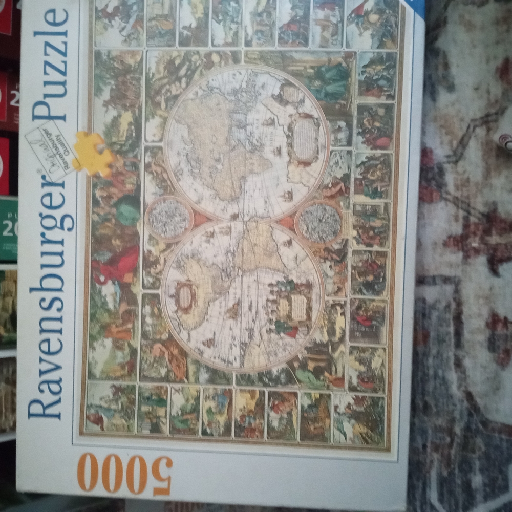 Ravensburger 5000-Piece World Map Puzzle